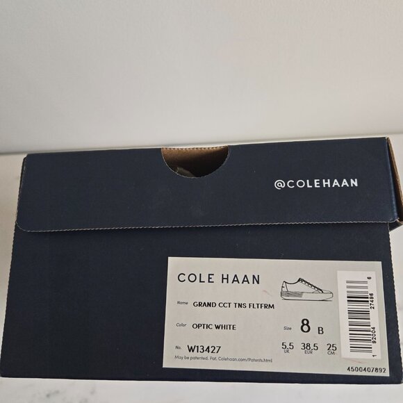 New Cole Haan Grand Crosscourt Flatform Lace Up Sneaker - Picture 2 of 9